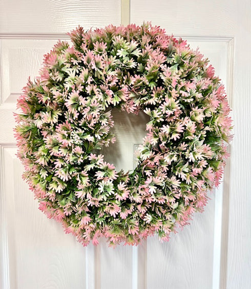 Dusty pink wreath (23inch)